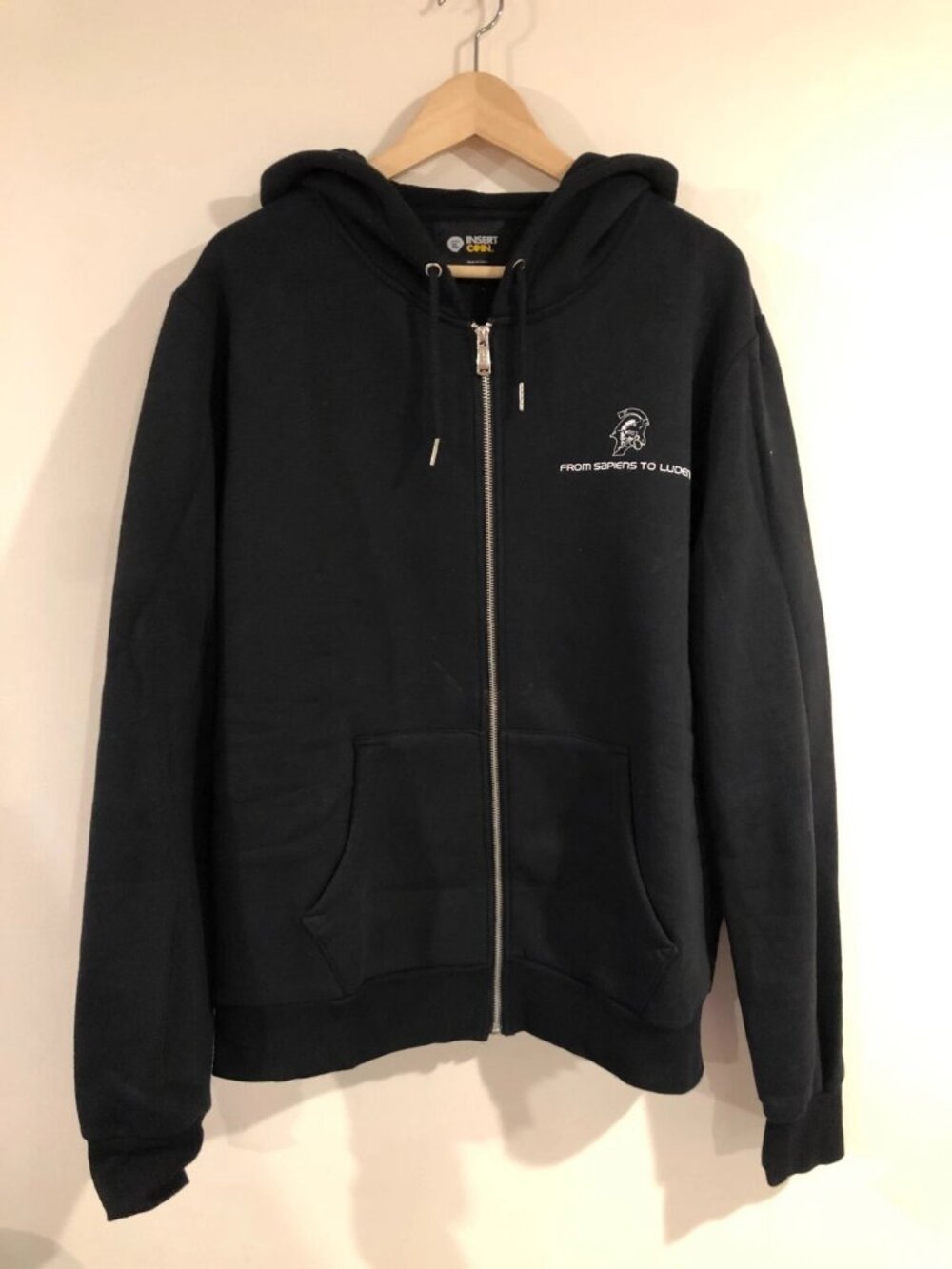 100% Authentic Kojima Productions From Sapiens to Ludens Hoodie Sz XL Sweatshirt